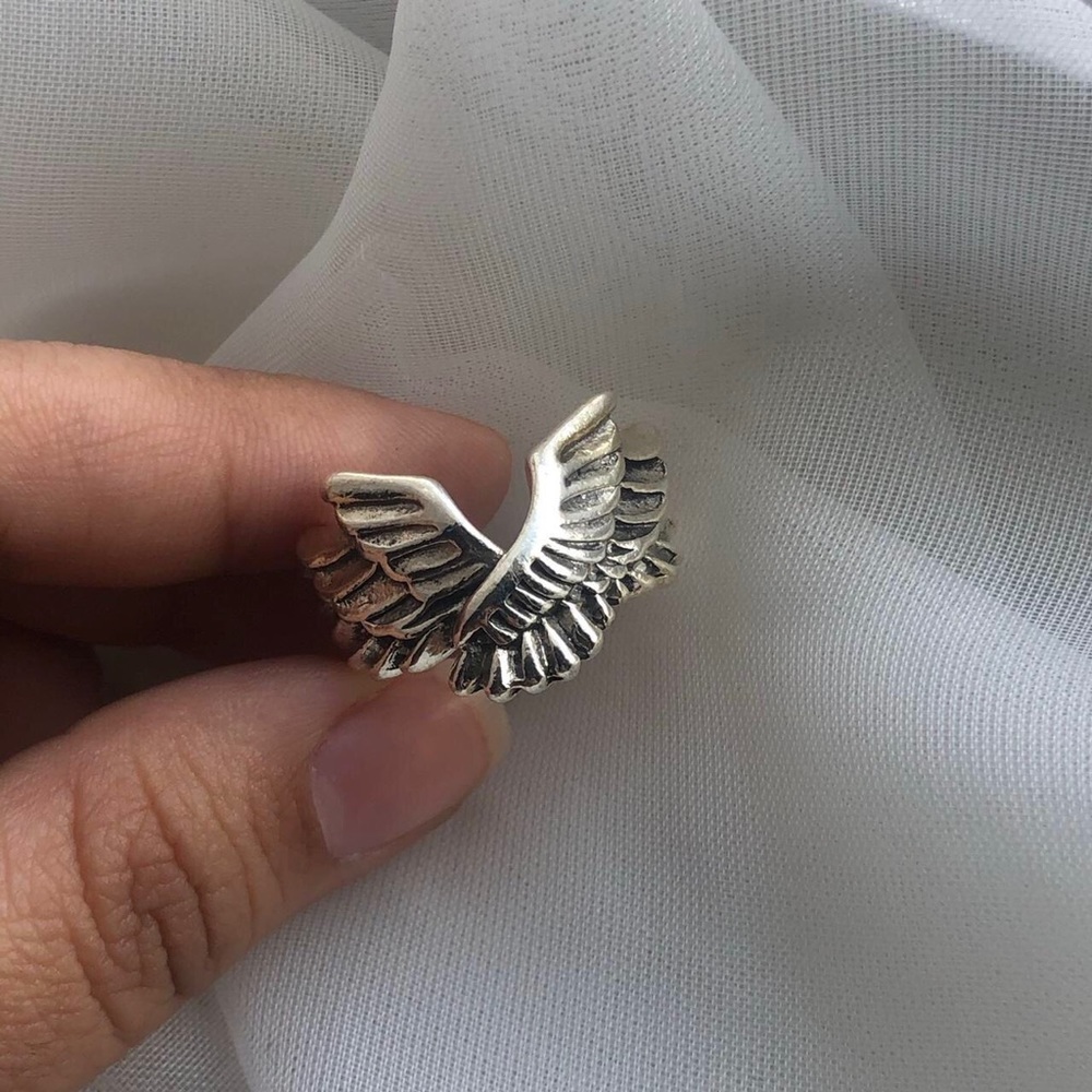 Silver wings ring Men and woman’s